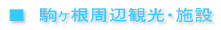 駒ヶ根周辺観光・施設